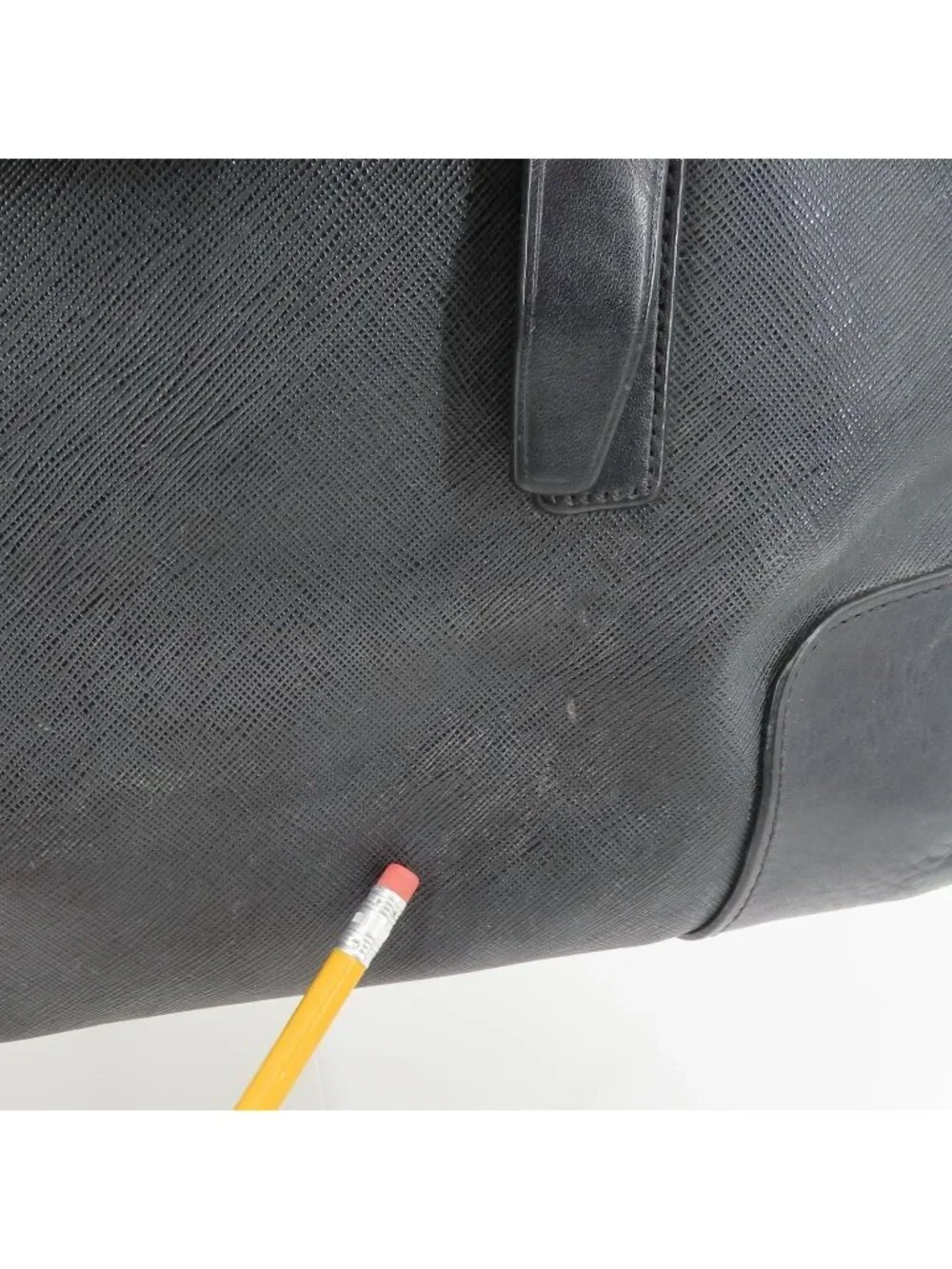 Tumi Villa Turin 73105D2 Black Canvas Work Travel Tote Handbag Purse Bag Commute